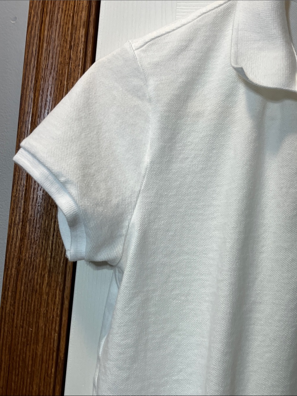 Polo Ralph Lauren Americana Cowgirl Bear White Polo Shirt Women’s Small Petite - Picture 5 of 16